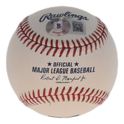 Ron Blomberg Signed OML Baseball (Beckett) at PristineAuction.com Ron Blomberg Signed OML Baseball (Beckett) at PristineAuction.com