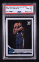 Zion Williamson 2019-20 Donruss Optic #158 RR RC (PSA 10) at PristineAuction.com