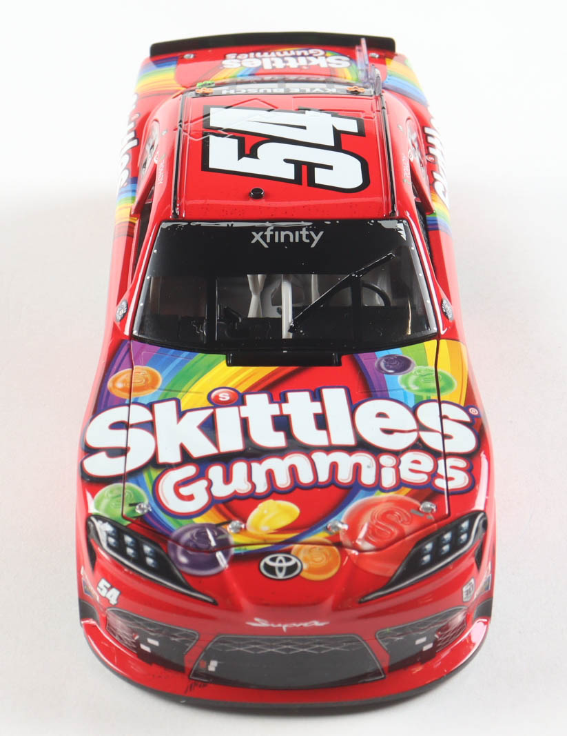 Kyle Busch 2021 NASCAR #54 Skittles Gummies - Circuit of the Americas Win - 2021 Supra - 1:24 Premium Action Diecast Car at PristineAuction.com Kyle Busch 2021 NASCAR #54 Skittles Gummies - Circuit of the Americas Win - 2021 Supra - 1:24 Premium Action Diecast Car at PristineAuction.com