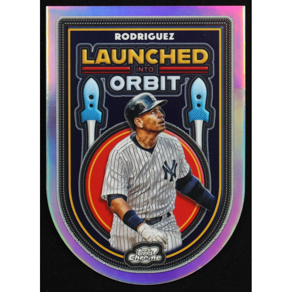 Alex Rodriguez 2025 Topps Cosmic Chrome Launched Into Orbit #LIO8 at PristineAuction.com