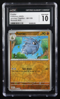 Pupitar 2025 Pokemon Journey Together #081 (CGC 10) at PristineAuction.com