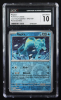 Regice 2025 Pokemon Journey Together #042 (CGC 10) at PristineAuction.com