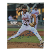 Dylan Cumming Signed Flying Squirrels 8x10 Photo (Leaf) at PristineAuction.com