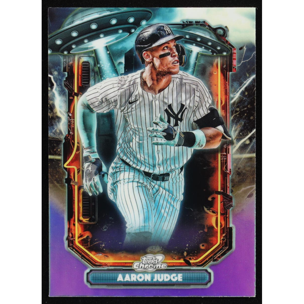Aaron Judge 2025 Topps Cosmic Chrome Extraterrestrial Talent #ET1 at PristineAuction.com