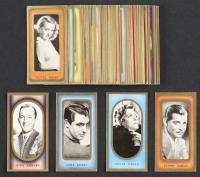 1938 Carreras Film Stars Complete Set of (50) Cigarette Cards with Clark Gable #1, Bing Crosby #29 at PristineAuction.com