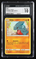 Gible 2018 Pokemon Forbidden Light #60 (CGC 10) at PristineAuction.com