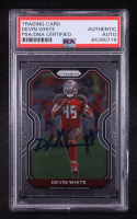 Devin White Signed 2020 Panini Prizm Prizms #259 (PSA | Auto Grade Authentic) at PristineAuction.com