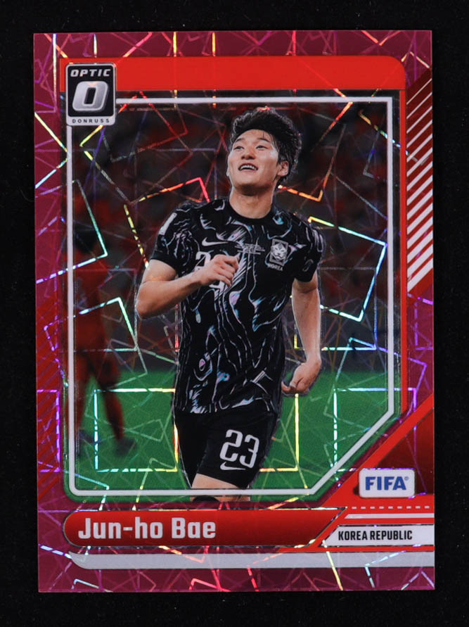 Bae Jun-ho 2024-25 Donruss Optic Pink Velocity #47 #19/99 at PristineAuction.com Bae Jun-ho 2024-25 Donruss Optic Pink Velocity #47 #19/99 at PristineAuction.com