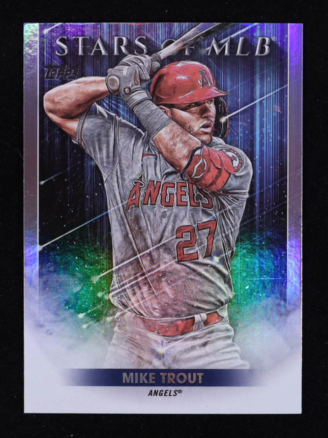 Mike Trout 2022 Topps Stars of MLB #SMLB1 at PristineAuction.com Mike Trout 2022 Topps Stars of MLB #SMLB1 at PristineAuction.com