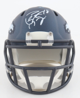 Peyton Manning Signed Broncos Speed Mini Helmet (PSA) at PristineAuction.com