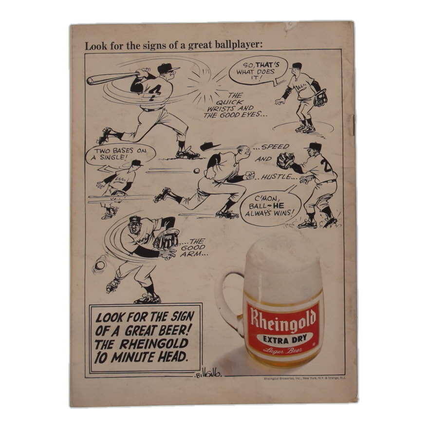 Nolan Ryan Signed 1969 Shea Stadium On-Site Program Inscribed "Miracle Mets" (PSA) at PristineAuction.com Nolan Ryan Signed 1969 Shea Stadium On-Site Program Inscribed "Miracle Mets" (PSA) at PristineAuction.com