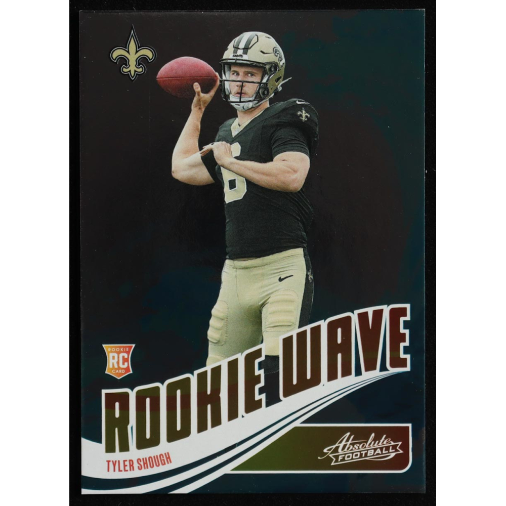 Tyler Shough 2025 Absolute Rookie Wave #19 RC at PristineAuction.com