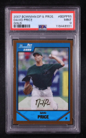 David Price 2007 Bowman Draft Draft Picks Gold #BDPP55 (PSA 9) at PristineAuction.com