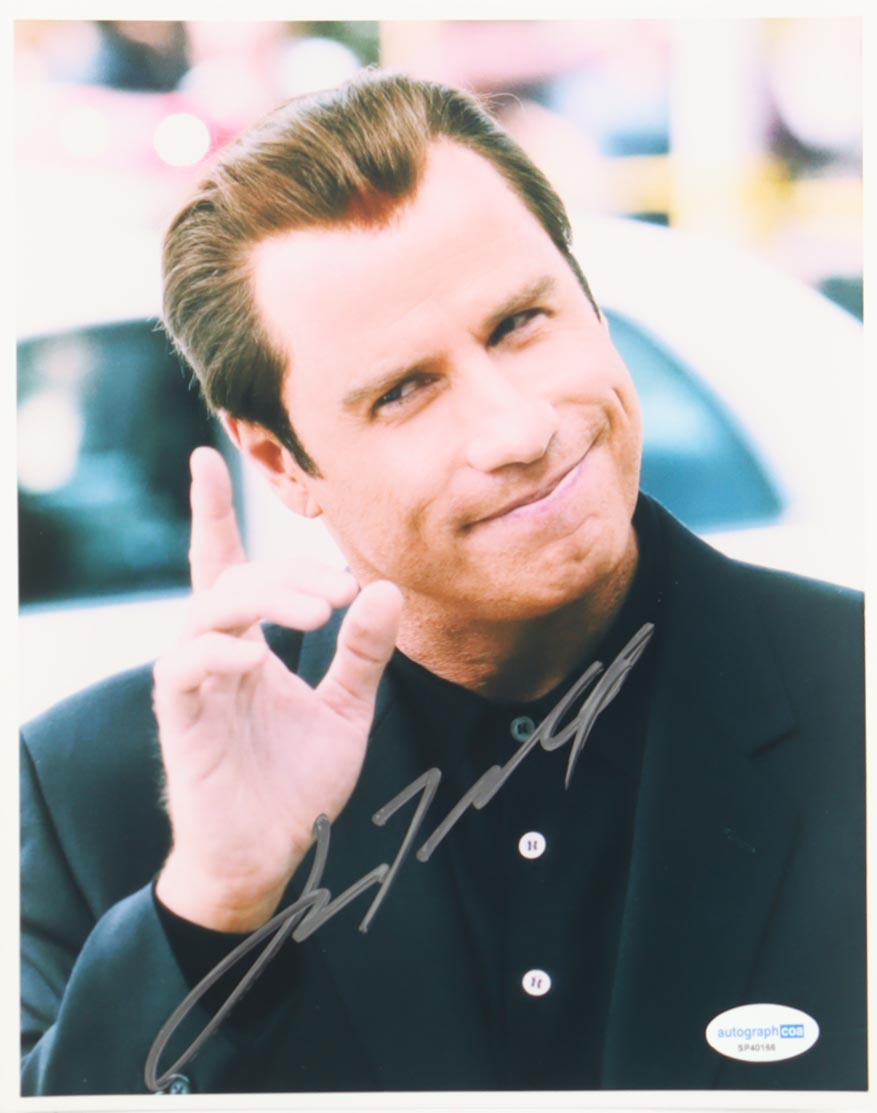 John Travolta Signed "Be Cool" 8x10 Photo (ACOA) at PristineAuction.com John Travolta Signed "Be Cool" 8x10 Photo (ACOA) at PristineAuction.com