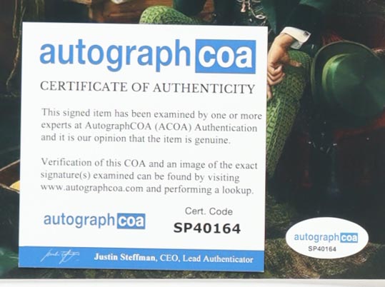 Jeff Goldblum Signed "Wicked" 8x10 Photo (ACOA) at PristineAuction.com Jeff Goldblum Signed "Wicked" 8x10 Photo (ACOA) at PristineAuction.com