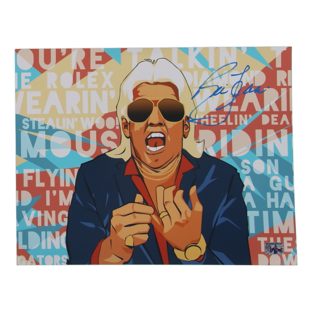 Ric Flair Signed WWE 11x14 Photo (Flair) at PristineAuction.com