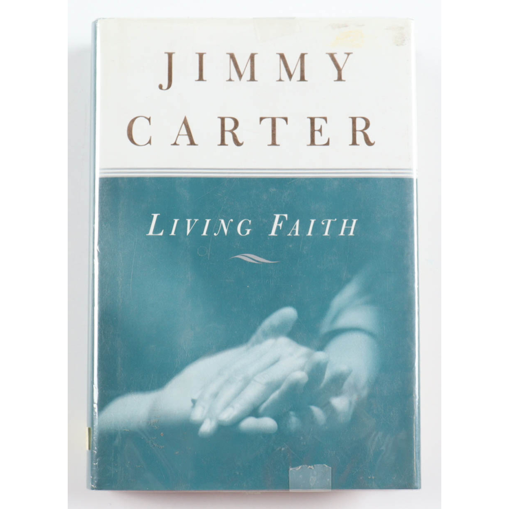 Jimmy Carter Signed "Living Faith" Hardcover Book (JSA) at PristineAuction.com