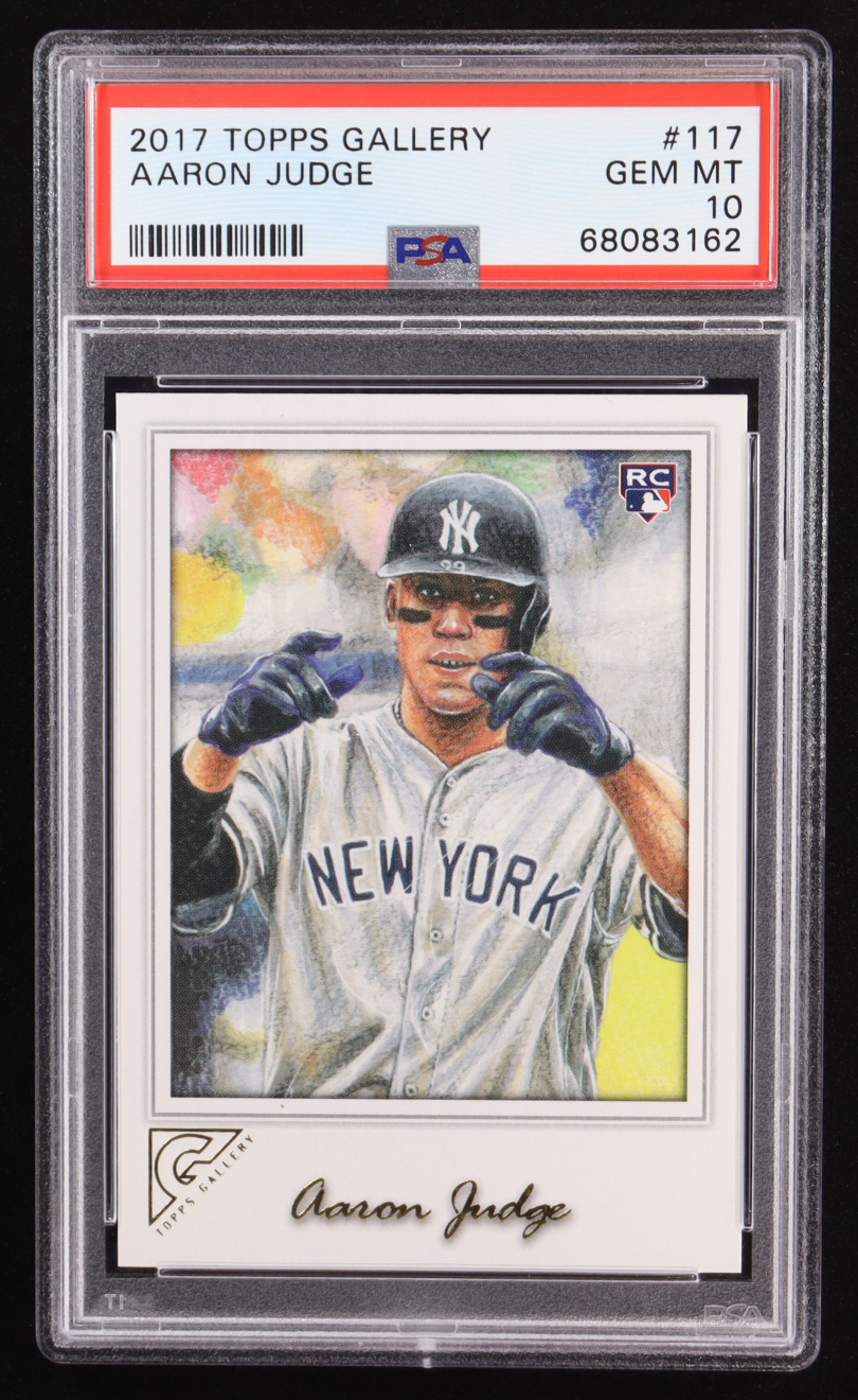 Aaron Judge 2017 Topps Gallery #117 RC (PSA 10) at PristineAuction.com Aaron Judge 2017 Topps Gallery #117 RC (PSA 10) at PristineAuction.com