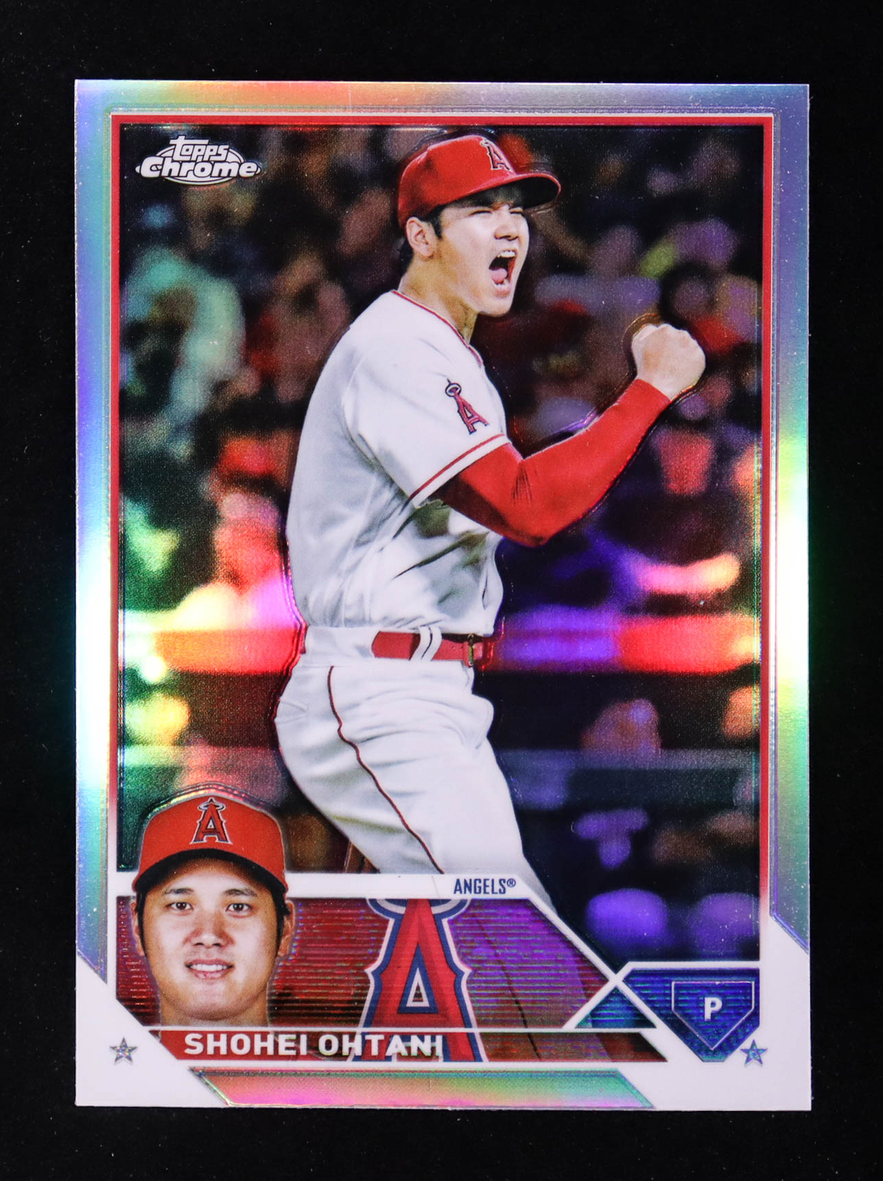 Shohei Ohtani 2023 Topps Chrome Refractors #17 at PristineAuction.com Shohei Ohtani 2023 Topps Chrome Refractors #17 at PristineAuction.com