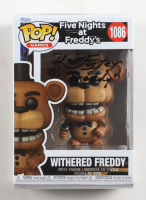 Kevin Foster Signed "Five Nights at Freddy's" #1086 Withered Freddy Funko Pop! Vinyl Figure Inscribed "Freddy" (JSA) at PristineAuction.com