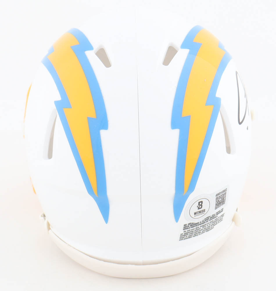 LaDainian Tomlinson Signed Chargers Speed Mini Helmet (Beckett) at PristineAuction.com LaDainian Tomlinson Signed Chargers Speed Mini Helmet (Beckett) at PristineAuction.com