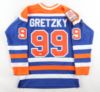 Wayne Gretzky Signed Oilers Mitchell & Ness Authentic Jersey With (JSA) at PristineAuction.com