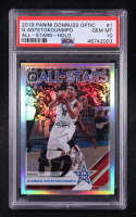 Giannis Antetokounmpo 2019-20 Donruss Optic All Stars Holo #1 (PSA 10) at PristineAuction.com