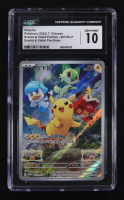 Pikachu 2022 Pokemon TCG Scarlet & Violet SV-P Promos Traditional Chinese #001SVP (CGC 10) at PristineAuction.com