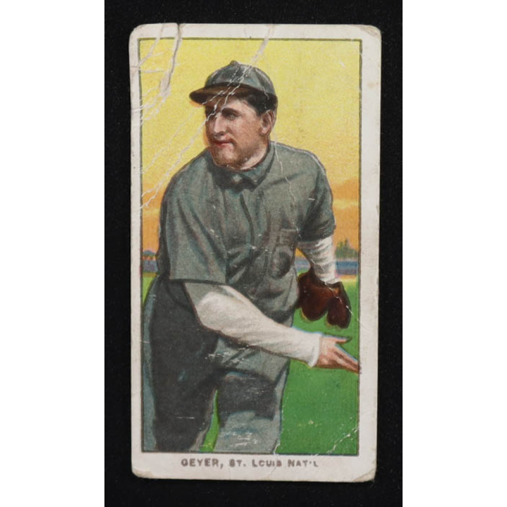 Rube Geyer 1909-11 T206 #187 at PristineAuction.com