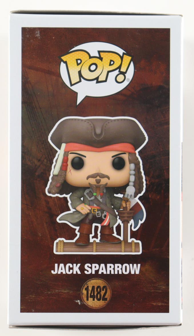 Johnny Depp Signed "Pirates Of The Caribbean" #1482 Jack Sparrow Funko Pop! Vinyl Figure (ACOA) at PristineAuction.com Johnny Depp Signed "Pirates Of The Caribbean" #1482 Jack Sparrow Funko Pop! Vinyl Figure (ACOA) at PristineAuction.com
