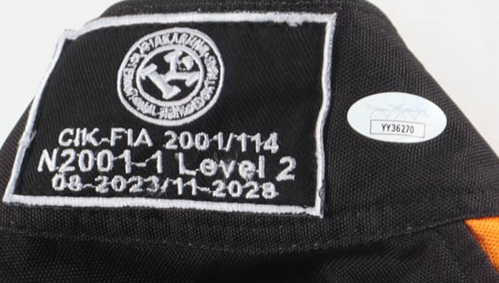 Lando Norris Signed McLaren Full-Size Racing Suit (JSA) at PristineAuction.com Lando Norris Signed McLaren Full-Size Racing Suit (JSA) at PristineAuction.com