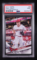 Mike Trout 2017 Topps Leaving Dugout #20 (PSA 9) at PristineAuction.com