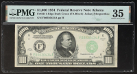 1934 $1000 One Thousand Dollar U.S. Federal Reserve Note (PMG Choice Very Fine 35) at PristineAuction.com
