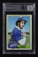 Harold Baines Signed 1981 Topps #347 RC Inscribed "HOF 2015" (BGS Encapsulated) at PristineAuction.com