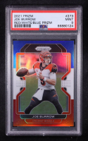 Joe Burrow 2021 Panini Prizm Prizms Red White and Blue #273 (PSA 9) at PristineAuction.com