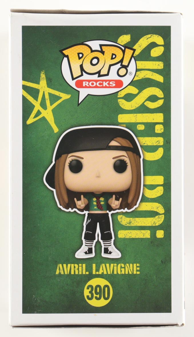 Avril Lavigne Signed "Avril" #390 Funko Pop! Vinyl Figure (ACOA) at PristineAuction.com Avril Lavigne Signed "Avril" #390 Funko Pop! Vinyl Figure (ACOA) at PristineAuction.com