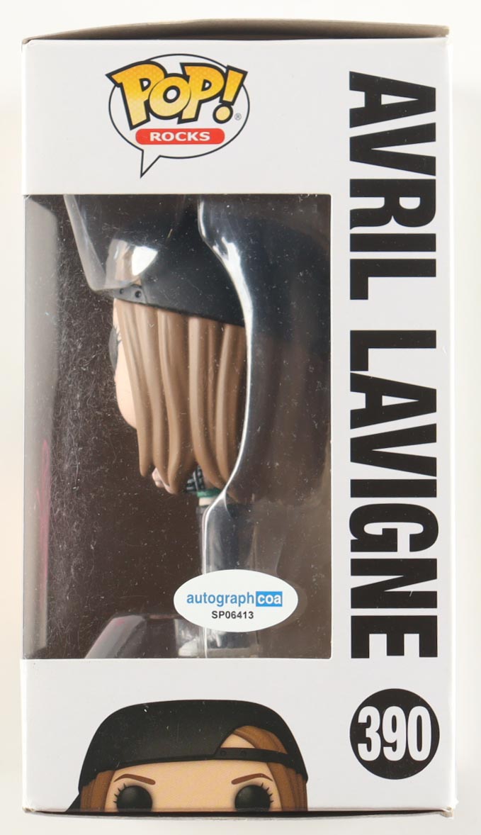 Avril Lavigne Signed "Avril" #390 Funko Pop! Vinyl Figure (ACOA) at PristineAuction.com Avril Lavigne Signed "Avril" #390 Funko Pop! Vinyl Figure (ACOA) at PristineAuction.com