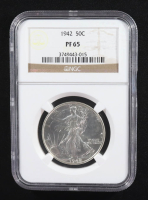 1942 Walking Liberty Half Dollar (PF 65) at PristineAuction.com