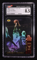 Michael Jordan 1996-97 Collector's Choice International Italian Jordan's Journal #J6 (CGC 8.5) at PristineAuction.com