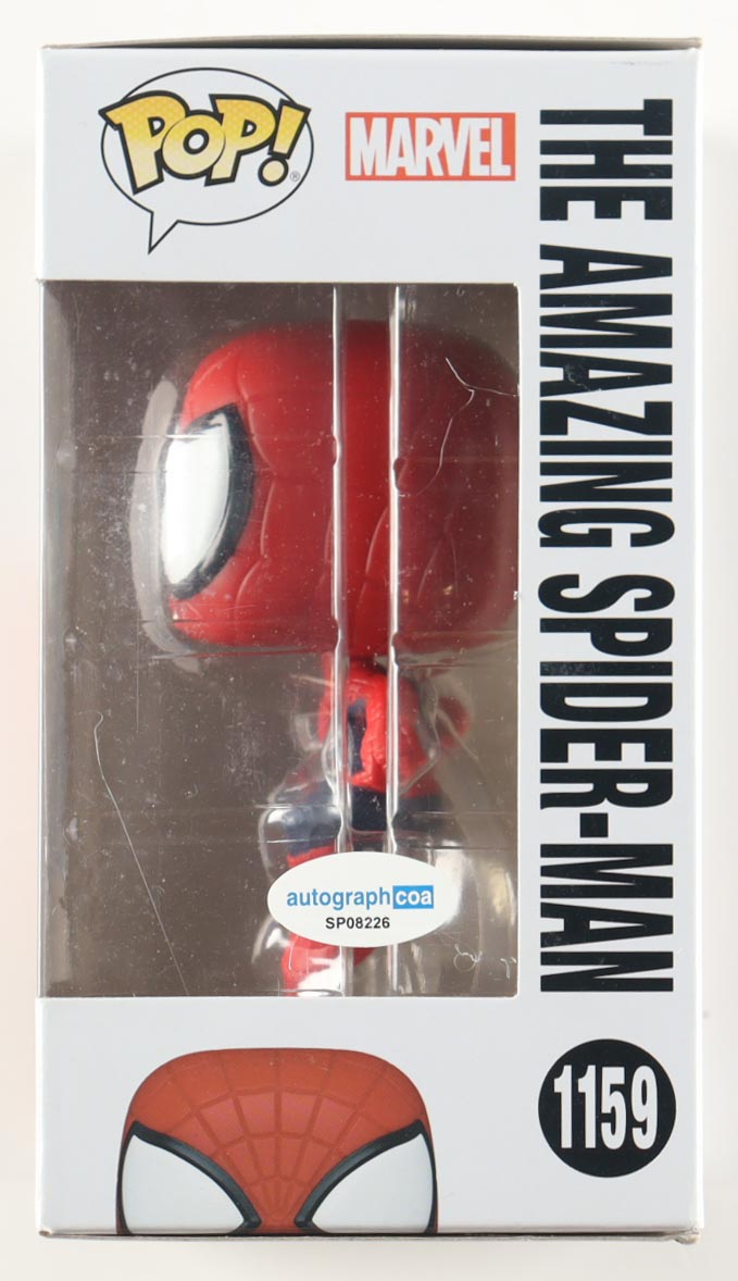 Andrew Garfield Signed "Spider-Man: No Way Home" #1159 The Amazing Spider-Man Funko Pop! Bobble-Head Vinyl Figure (ACOA) at PristineAuction.com Andrew Garfield Signed "Spider-Man: No Way Home" #1159 The Amazing Spider-Man Funko Pop! Bobble-Head Vinyl Figure (ACOA) at PristineAuction.com