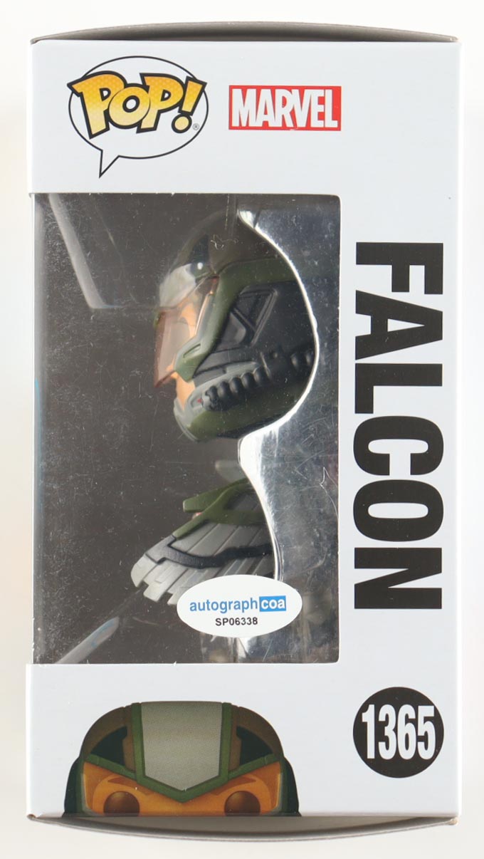 Danny Ramirez Signed "Captain America: Brave New World" #1365 Falcon Funko Pop! Vinyl Figure (ACOA) at PristineAuction.com Danny Ramirez Signed "Captain America: Brave New World" #1365 Falcon Funko Pop! Vinyl Figure (ACOA) at PristineAuction.com