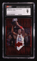 Michael Jordan 1999 Upper Deck Michael Jordan Athlete of the Century #59 (CGC 9) at PristineAuction.com