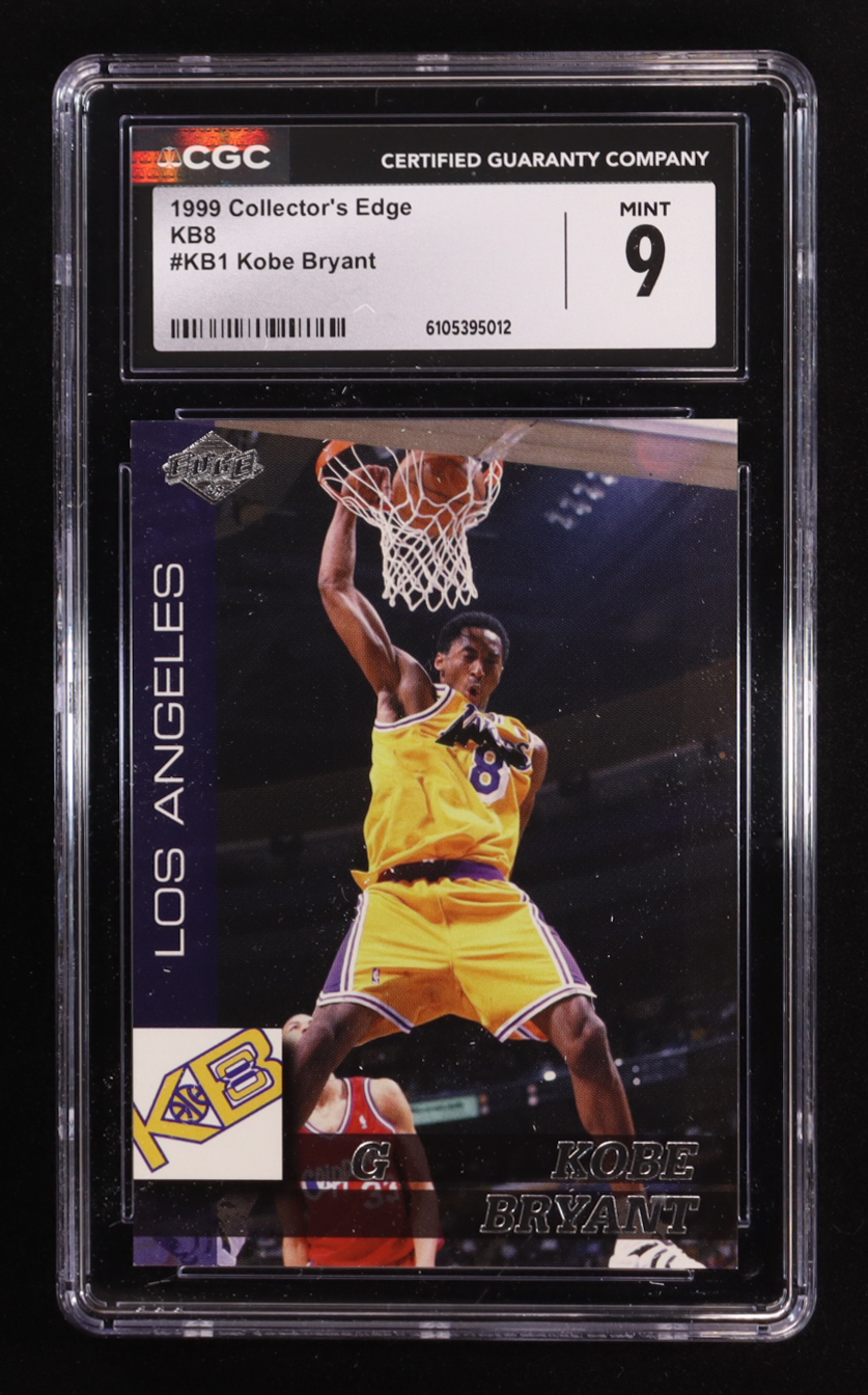 Kobe Bryant 1999 Collector's Edge KB8 #1 (CGC 9) at PristineAuction.com Kobe Bryant 1999 Collector's Edge KB8 #1 (CGC 9) at PristineAuction.com