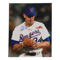 Nolan Ryan Signed Rangers 8x10 Photo (AIV) at PristineAuction.com