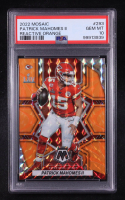 Patrick Mahomes II 2022 Panini Mosaic Mosaic Reactive Orange #293 (PSA 10) at PristineAuction.com