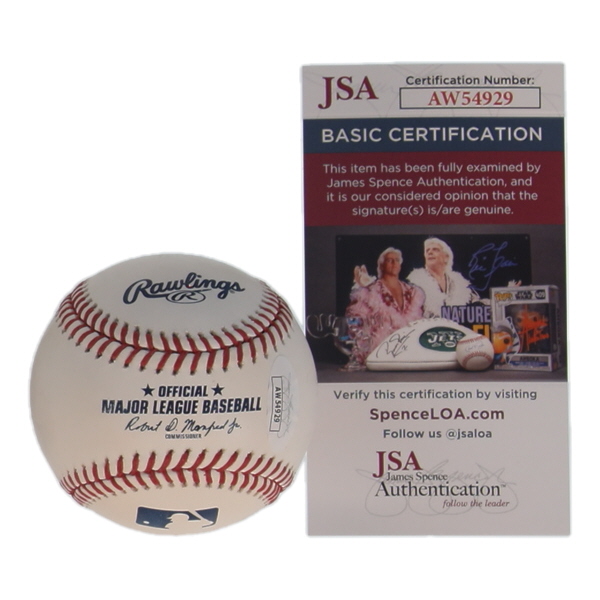 Max Clark Signed OML Baseball (JSA) at PristineAuction.com Max Clark Signed OML Baseball (JSA) at PristineAuction.com