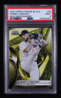 Garrett Crochet 2025 Topps Chrome Black Gold Mini-Diamond Refractors #80 #01/50 (PSA 9) at PristineAuction.com