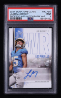 Ladd McConkey 2024 Topps Signature Class Rookie Autographs #RCA-LM RC (PSA 9) at PristineAuction.com