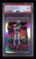 Marvin Harrison Jr. 2024 Donruss Optic Downtown #12 RC (PSA 9) at PristineAuction.com
