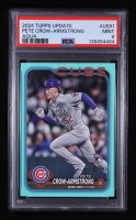 Pete Crow-Armstrong 2024 Topps Update Aqua #US91 RC (PSA 9) at PristineAuction.com